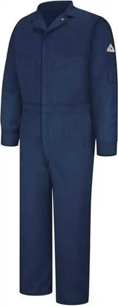 Bulwark Cld4l Deluxe Coverall Long Sizes Navy