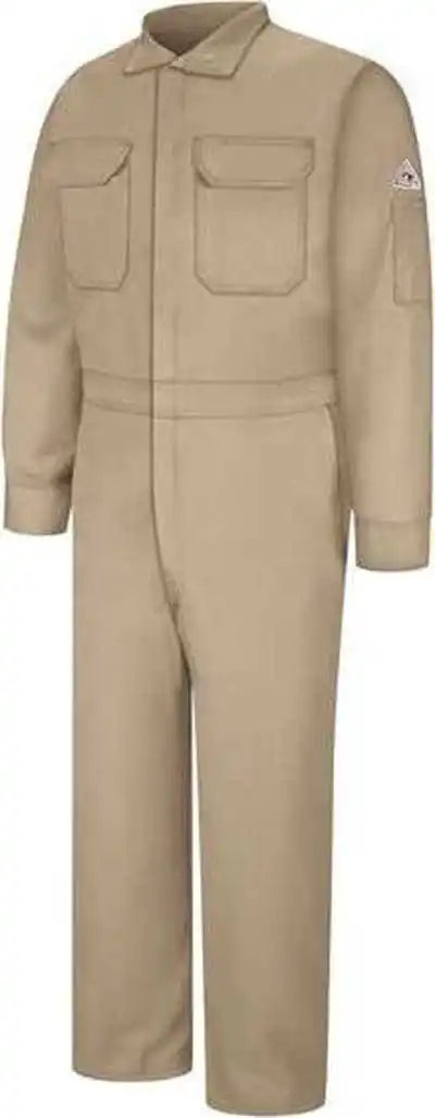 Bulwark Cnb2l Premium Coverall - Nomex Iiia - 4.5 Oz. Long Sizes - Tan
