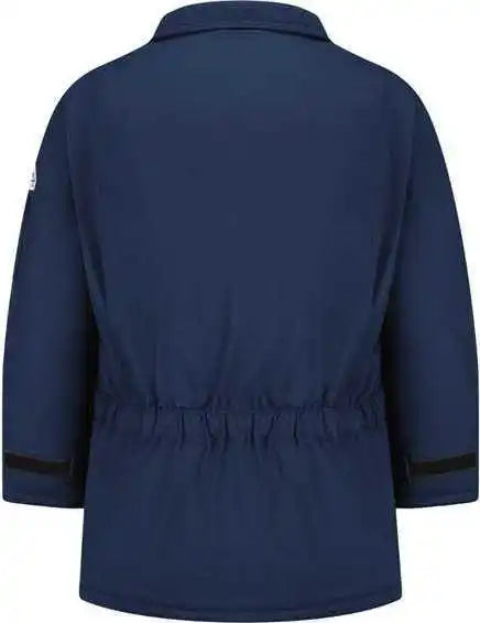 Bulwark Jlp8 Deluxe Parka - Excel Fr Comfortouch - Navy