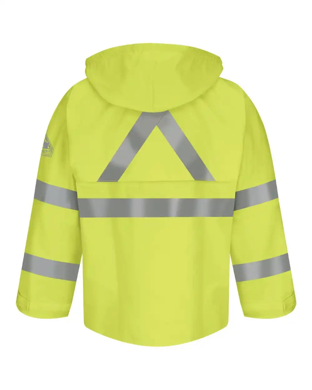 Bulwark Jxn4 Hi-visibility Flame-resistant Rain Jacket - Yellow/ Green / s