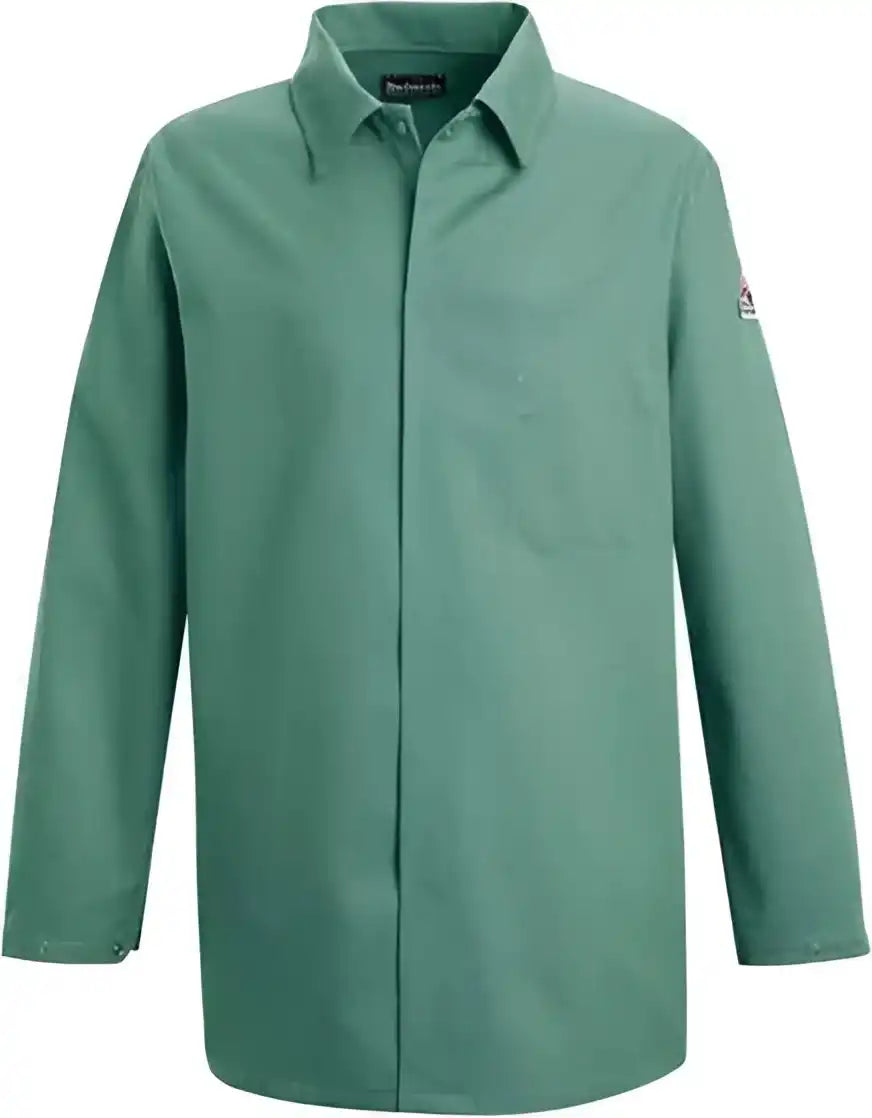 Bulwark Kew2 Work Coat - Excel Fr - 9 Oz. - Visual Green