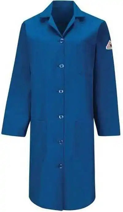 Bulwark Knl3 Women’s Lab Coat Nomex Iiia 4.5 Oz. Royal Blue