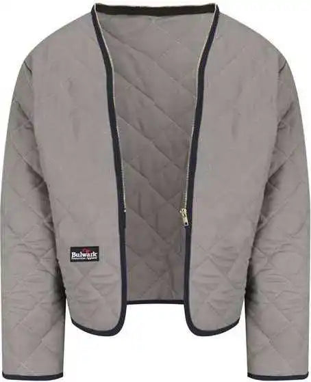 Bulwark Lml2 Flame Resistant Zip in out Modaquilt Liner Gy Gray