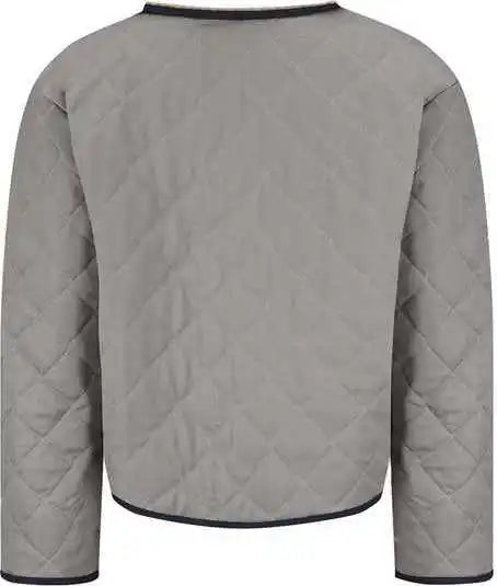 Bulwark Lml2l Flame Resistant Zip in out Modaquilt Liner Long Sizes Gy Gray