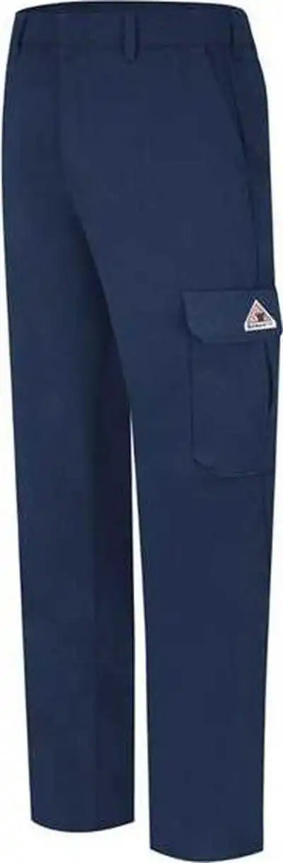 Bulwark Plc2ext Cargo Pocket Work Pants - Comfortouch - Extended Sizes - Navy - 32i
