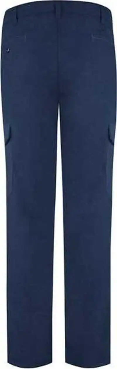 Bulwark Plc2ext Cargo Pocket Work Pants - Comfortouch - Extended Sizes - Navy - Unhemmed
