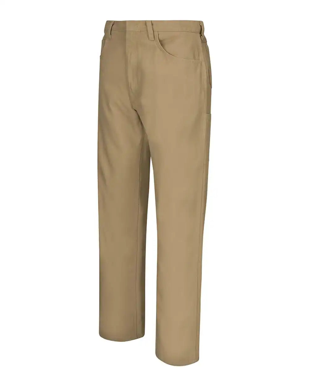 Bulwark Plj6odd Loose Fit Midweight Canvas Jean - Excel Fr® Comfortouch® - 8.5 Oz. - Odd Sizes - Khaki - 32i - 31w