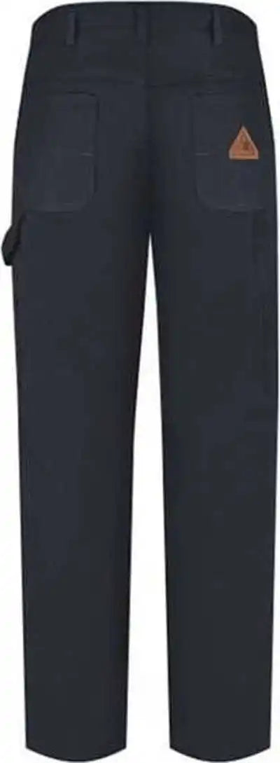 Bulwark Plj8 Dungaree Excel Fr Comfortouch 11.0 Oz. Navy Unhemmed