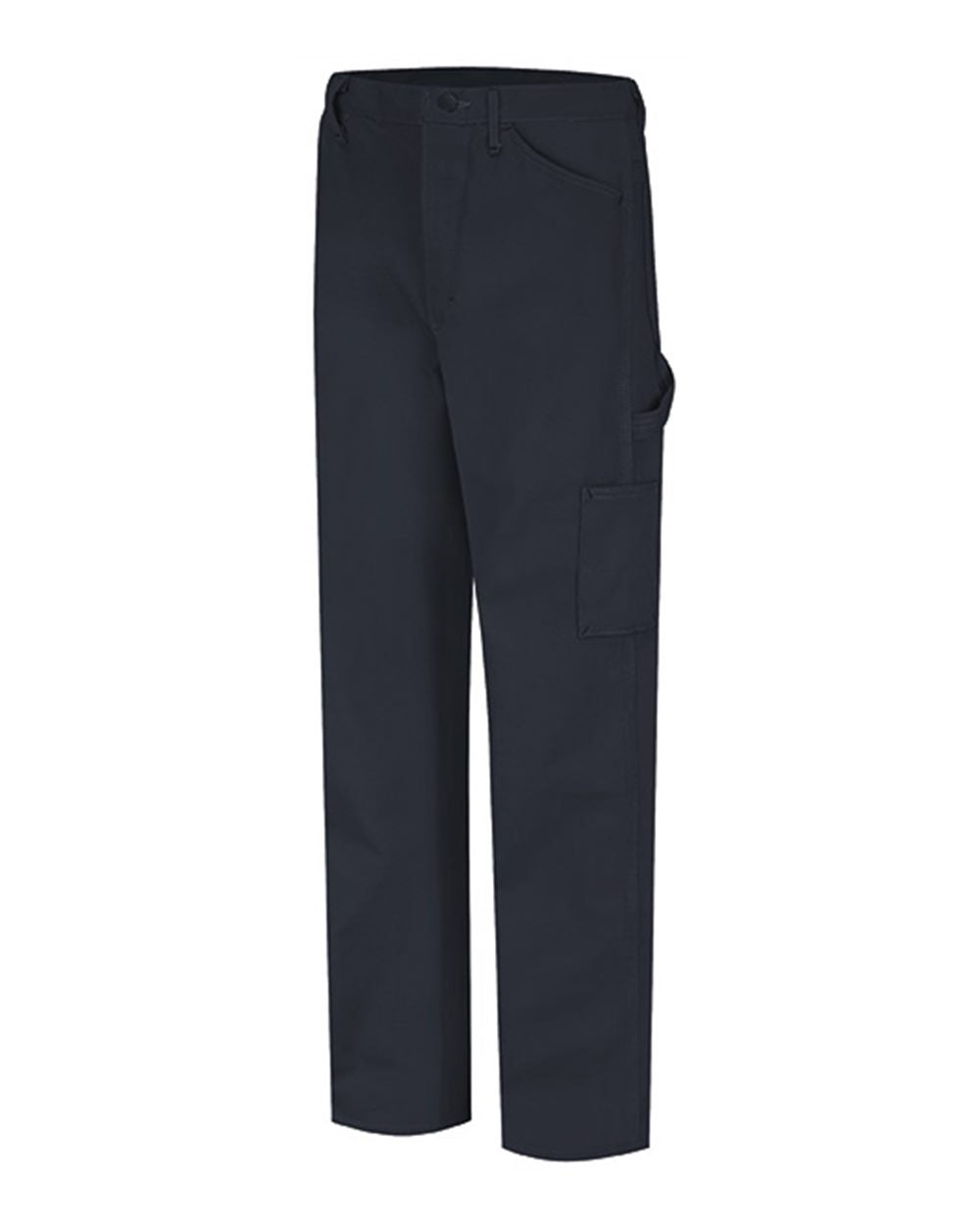 Bulwark Plj8 Dungaree - Excel Fr Comfortouch - 11.0 Oz - Navy - Unhemmed