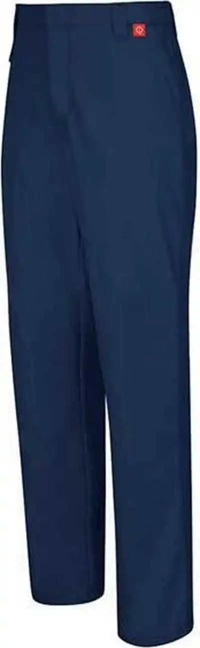 Bulwark Qp11 Women’s Iq Endurance Work Pants Canvas Navy 34 Unhemmed