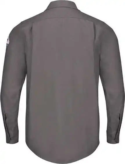 Bulwark Qs40 Iq Series Endurance Work Shirt Gray