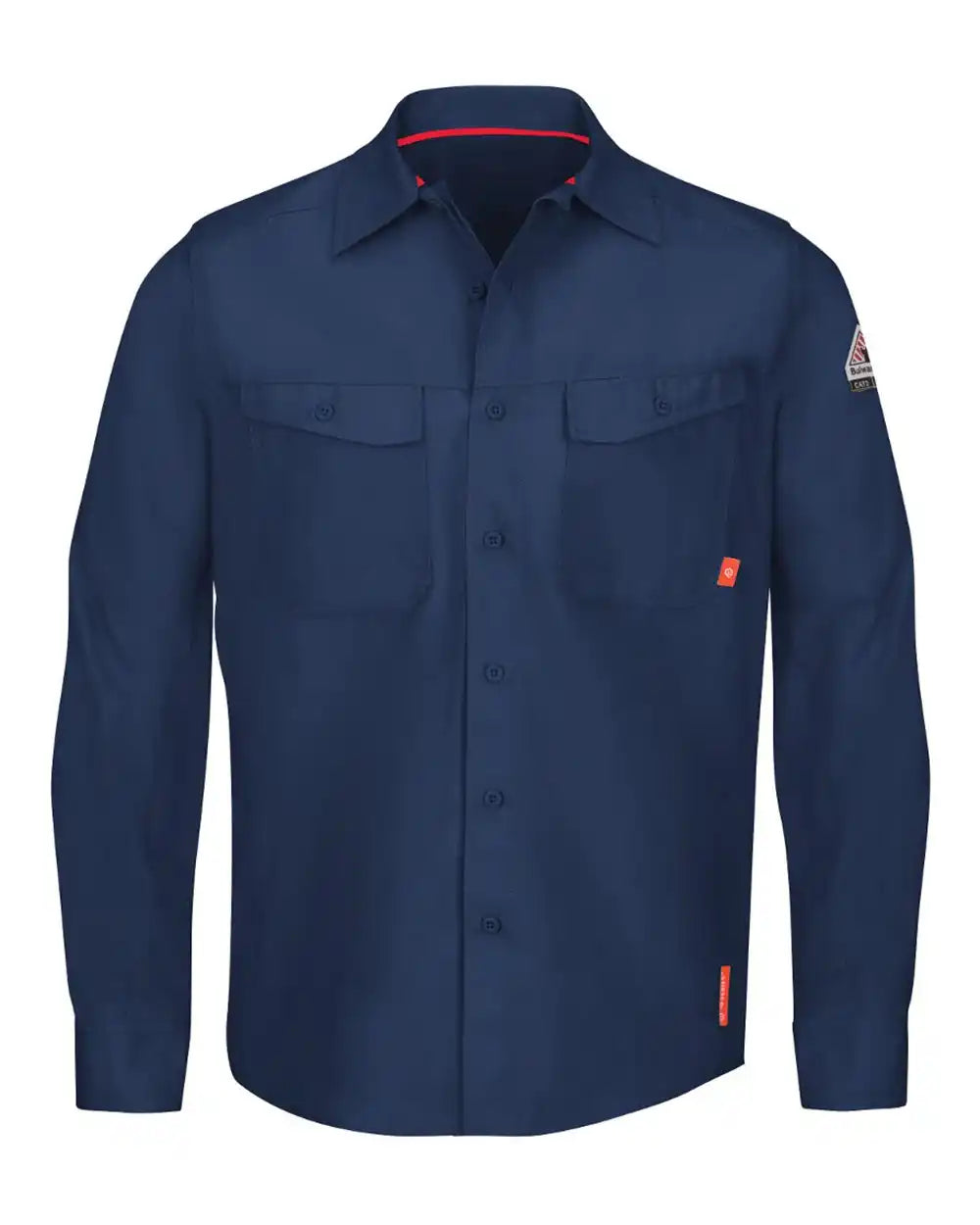 Bulwark Qs40 Iq Series® Endurance Work Shirt - Navy - s