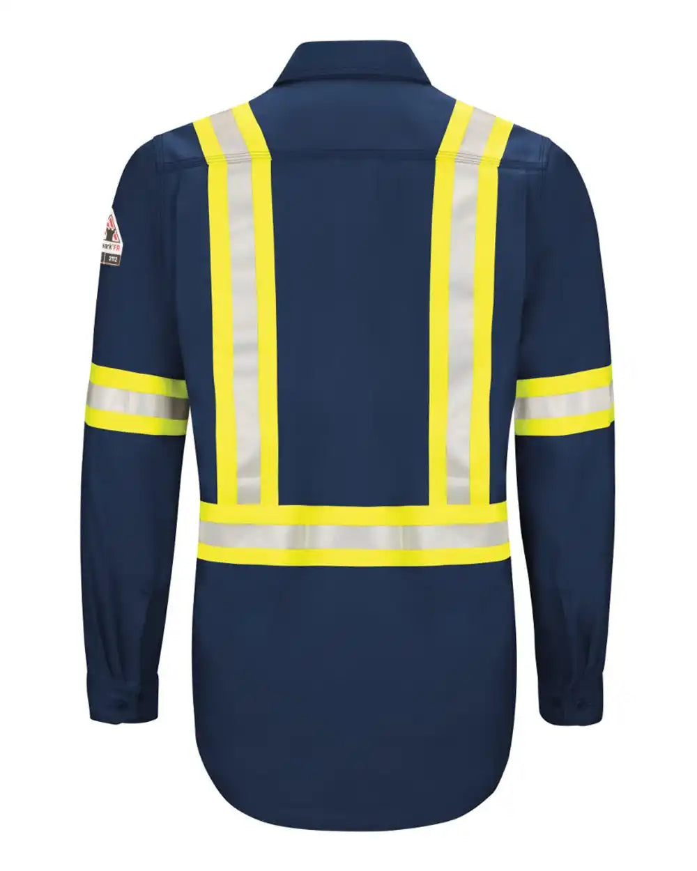 Bulwark Qs40et Iq Series® Endurance Enhanced Visibility Work Shirt - Tall Sizes
