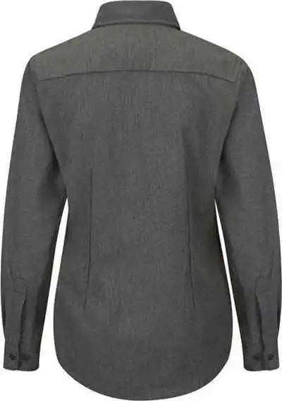 Bulwark Qs51 Women’s Iq Series Comfort Woven Lightweight Shirt - Dark Gray