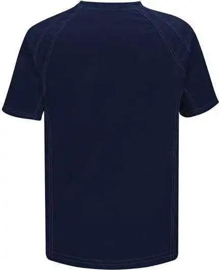 Bulwark Qt30l Iq Series Short Sleeve Tee Long Sizes - Dark Blue