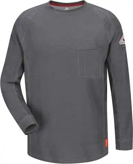 Bulwark Qt32 Flame Resistant Long Sleeve Shirt - Charcoal