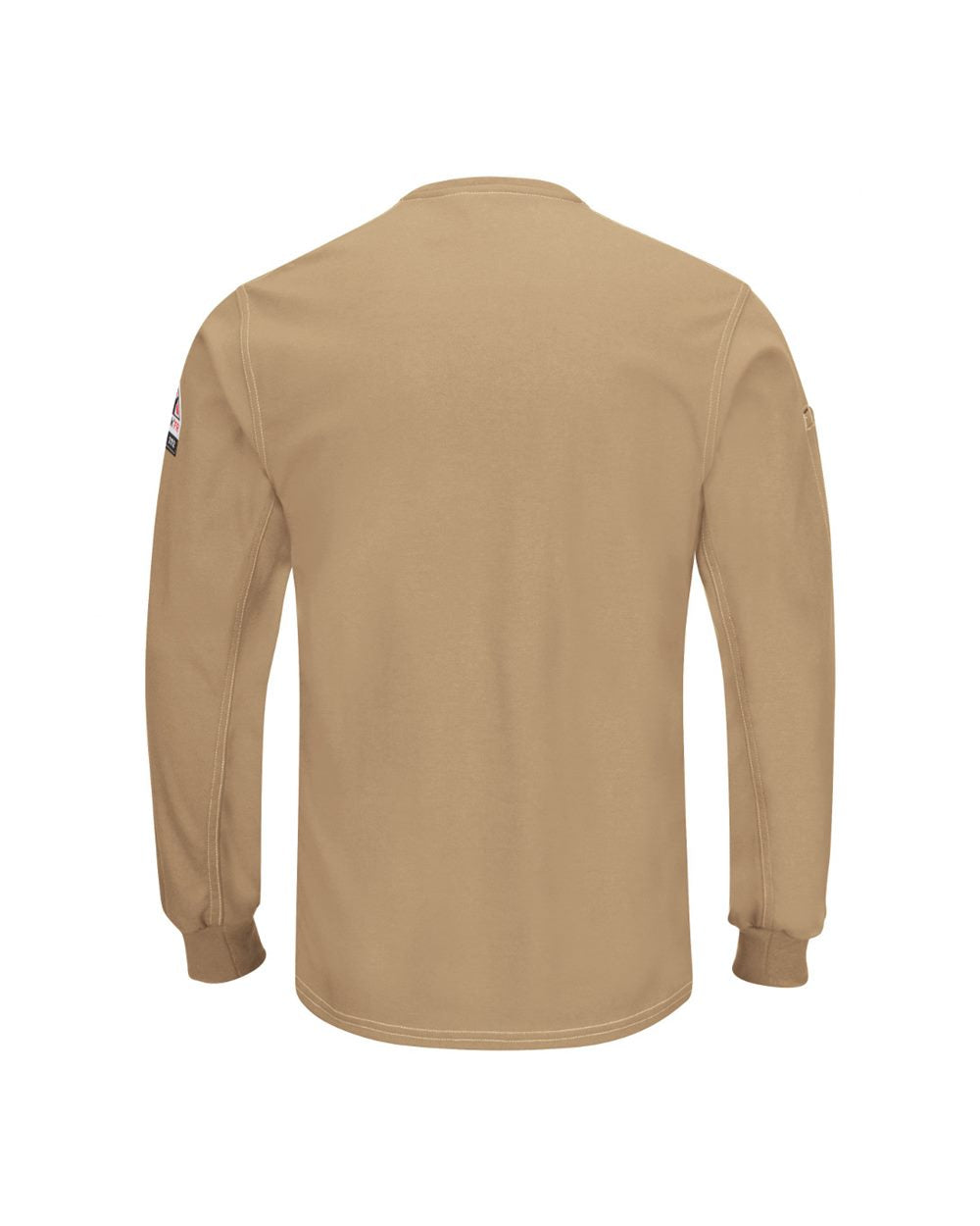 Bulwark Qt40 Iq Series® Plus Long Sleeve Henley - Khaki