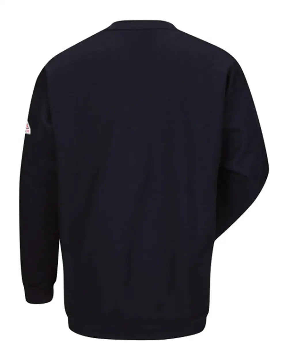 Bulwark Sec2 Pullover Crewneck Sweatshirt - Cotton/spandex Blend - Navy / s
