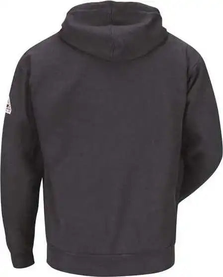 Bulwark Seh4l Zip-front Hooded Sweatshirt - Long Sizes - Charcoal
