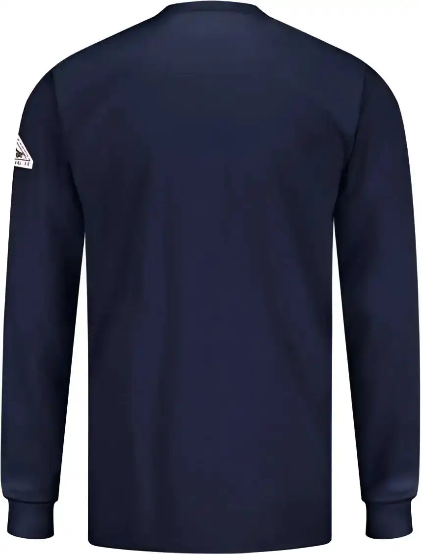 Bulwark Set2 Knit Long Sleeve t Shirt Navy