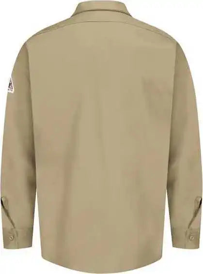 Bulwark Sew2 Flame Resistant Excel Work Shirt - Khaki