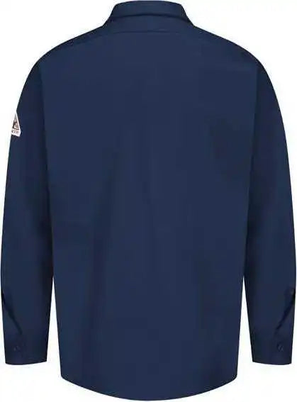 Bulwark Sew2l Flame Resistant Excel Work Shirt Long Sizes Navy