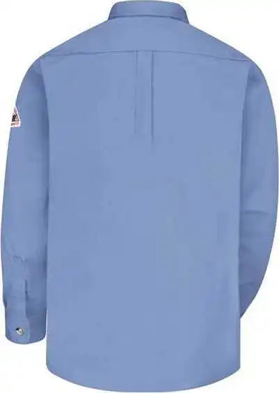 Bulwark Slu2 Dress Uniform Shirt - Excel Fr Comfortouch - 7 Oz. - Light Blue