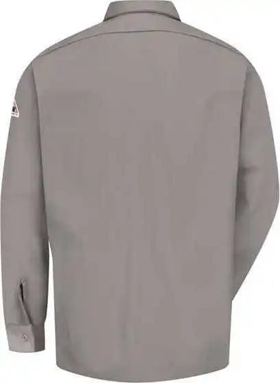 Bulwark Slw2 Work Shirt Excel Fr Comfortouch Gray