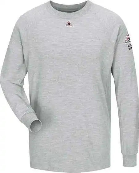 Bulwark Smt2 Long Sleeve Performance t Shirt Cooltouch2 Gray