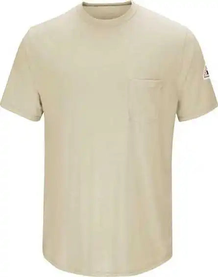 Bulwark Smt6 Short Sleeve Lightweight T-shirt - Khaki
