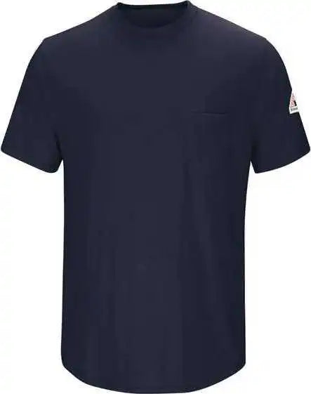 Bulwark Smt6 Short Sleeve Lightweight T-shirt - Navy