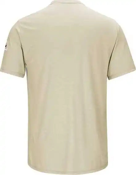 Bulwark Smt6l Short Sleeve Lightweight T-shirt - Long Sizes - Khaki