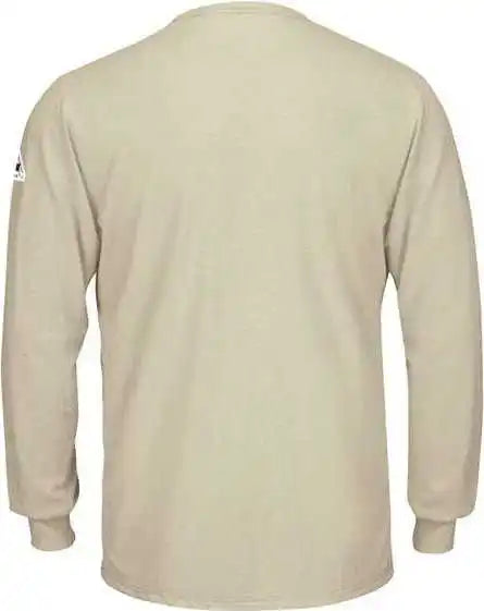 Bulwark Smt8 Long Sleeve Lightweight t Shirt Khaki