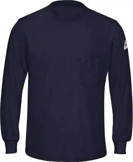 Bulwark Smt8 Long Sleeve Lightweight T-shirt - Navy