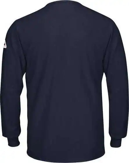 Bulwark Smt8 Long Sleeve Lightweight T-shirt - Navy