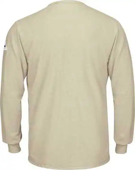 Bulwark Smt8l Long Sleeve Lightweight t Shirt Sizes Khaki