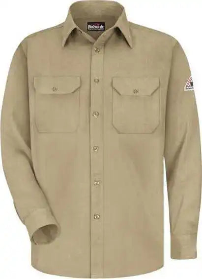 Bulwark Smu4l Dress Uniform Shirt - Long Sizes - Khaki