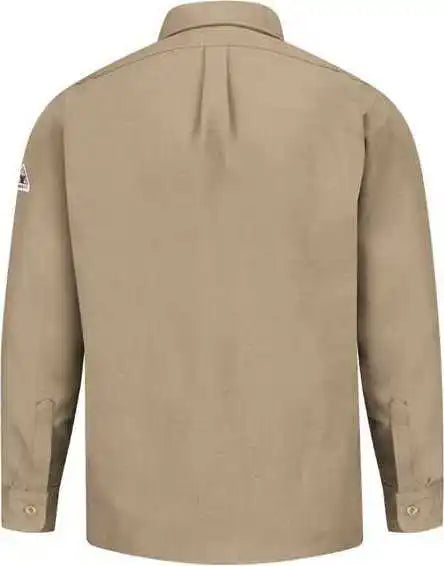 Bulwark Snd2l Uniform Shirt Nomex Iiia - Long Sizes - Tan