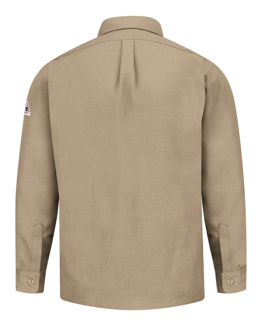 Bulwark Snd2t Men’s Tall Uniform Shirt Nomex Iiia - Tan