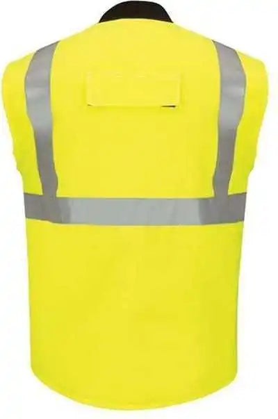 Bulwark Vms4hv Hi Vis Insulated Vest with Reflective Trim Cooltouch2 Yellow Green