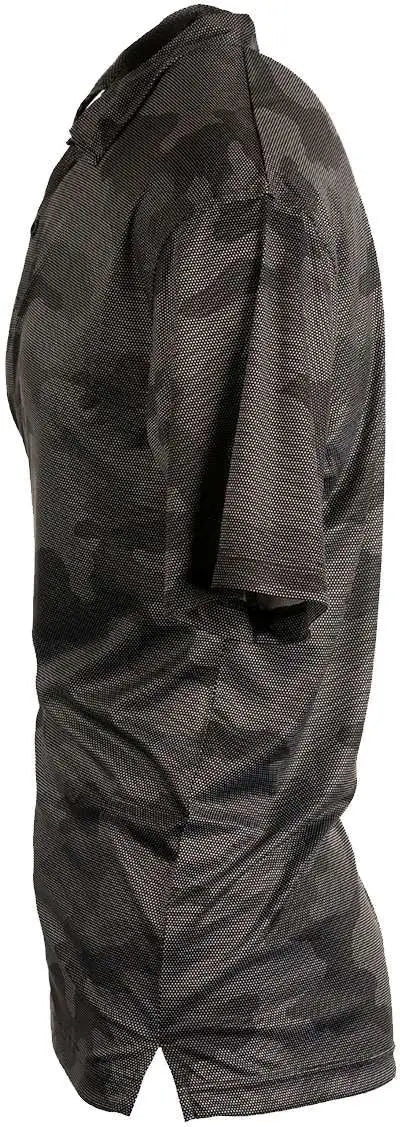 Burnside 0101 Golf Polo - Black Camo