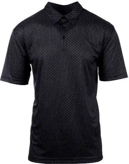 Burnside 0101 Golf Polo Black Dot