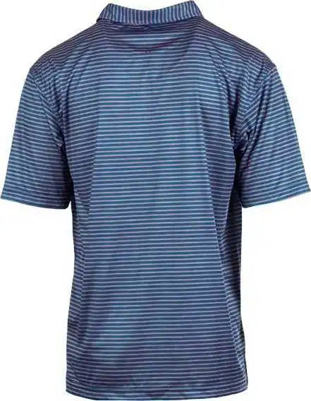 Burnside 0101 Golf Polo - Blue Gold