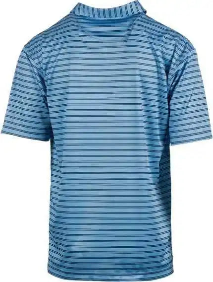 Burnside 0101 Golf Polo - Light Blue Navy