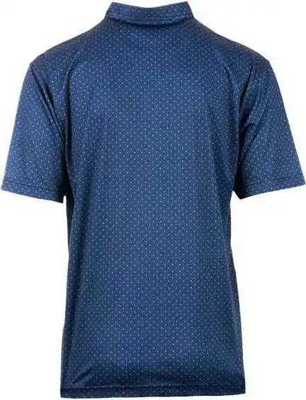 Burnside 0101 Golf Polo - Navy Dot