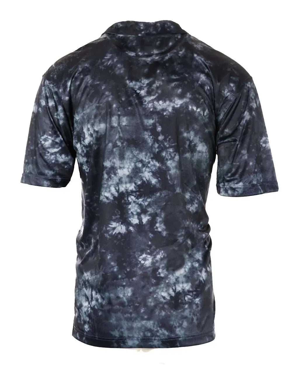 Burnside 0101 Golf Polo - Navy Tie Dye - s