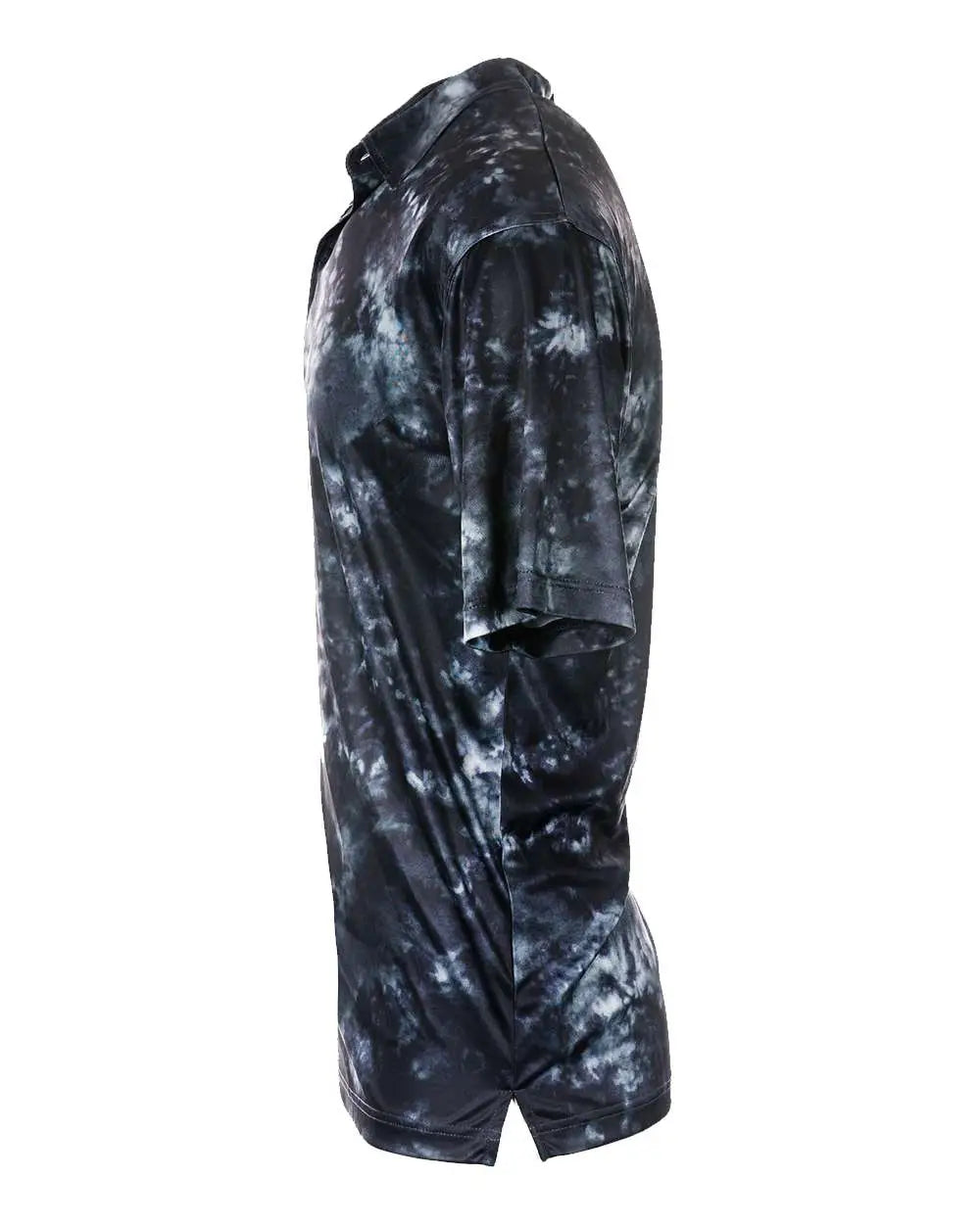 Burnside 0101 Golf Polo - Navy Tie Dye