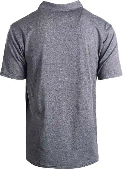 Burnside 0900 Dawn to Dusk Polo - Heather Charcoal