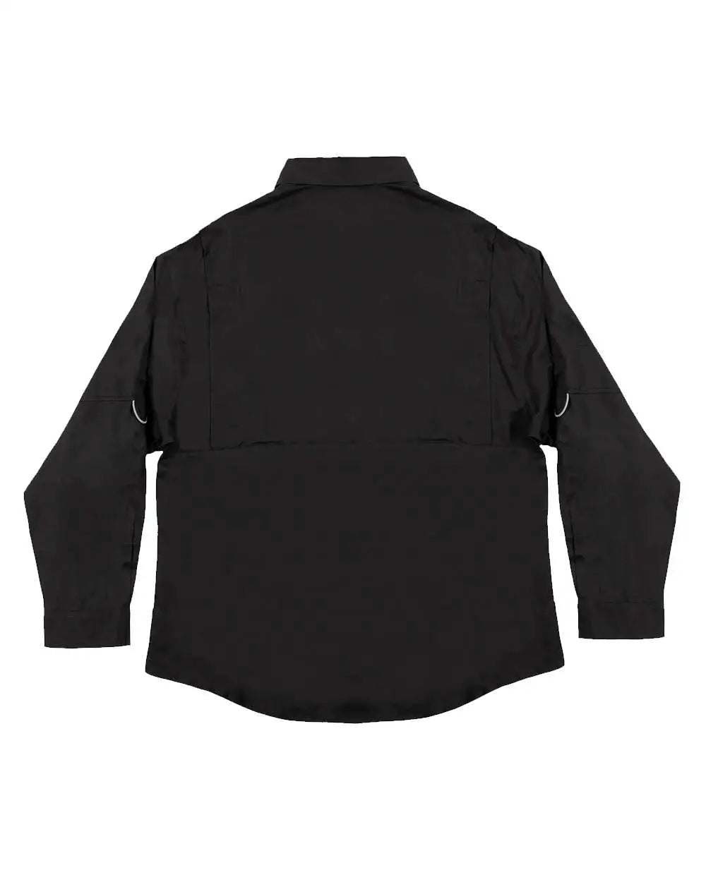 Burnside 2299 Baja Long Sleeve Fishing Shirt - Black - s