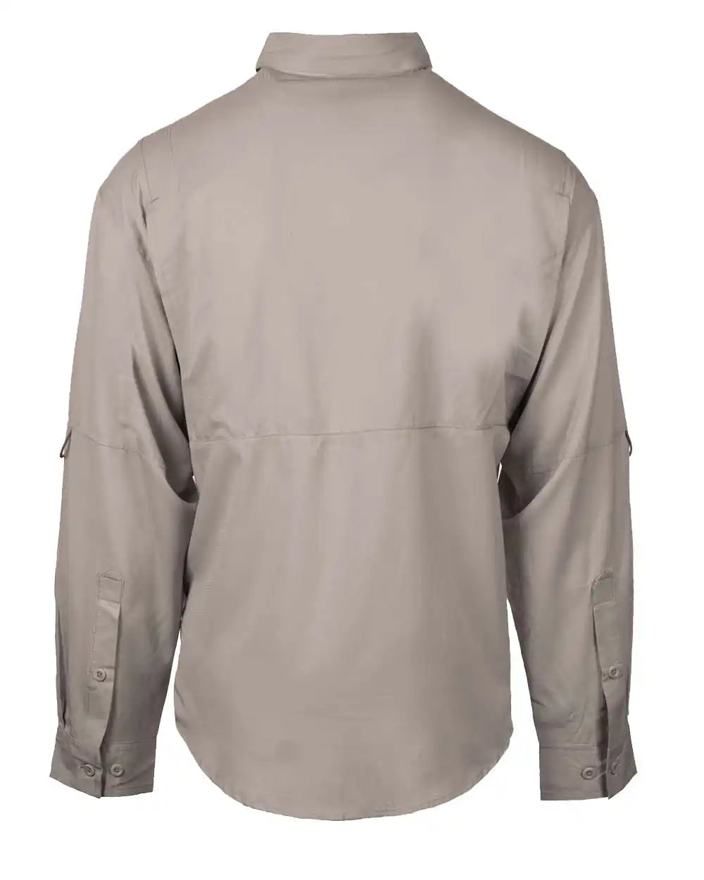 Burnside 2299 Baja Long Sleeve Fishing Shirt - Cool Grey - s